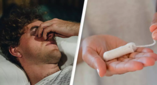 Man with incurable snoring, died in his sleep after putting tampons in nose